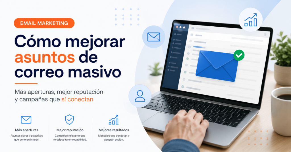 Optimizar asuntos de correo masivo sin afectar la reputación del envío