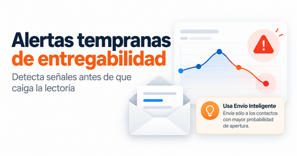 Google está cambiando la forma en que los remitentes analizan su entregabilidad. Más que esperar una etiqueta de reputación, el desafío ahora es detectar señales de deterioro y actuar antes de que empiecen a caer las aperturas.